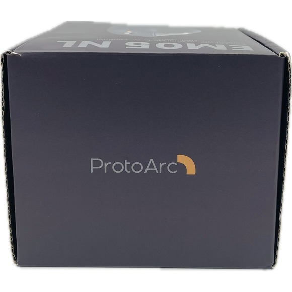 ProtoArc EM05 NL Vertical ERGONOMIC Wireless Trackball Rechargeable Mouse Blue - Picture 8 of 9